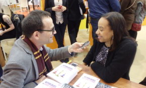 Vif succès de Mérine Ceco au Salon du Livre de Paris