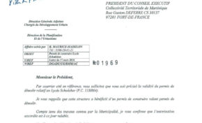Lycée Schoelcher en Martinique...OK d'accord