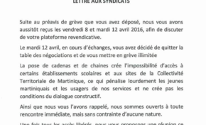 Grève à la Collectivité Territoriale de Martinique : Alfred Marie Jeanne reçoit les syndicats au deuxième jour du conflit