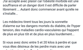 Chantal Maignan va t-elle vaincre l'obésité "More -Bide" après les algues sarcasmes ?