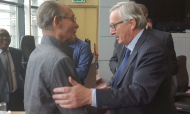 Allocution  d'Alfred Marie-Jeanne à la Commission européenne