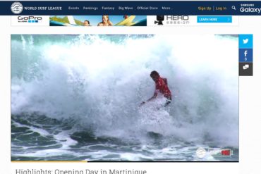 Martinique surf Pro : Jour d'ouverture (vidéo)