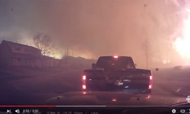 Canada : évacuation d'une ville. (vidéo)