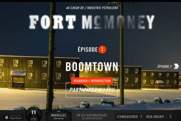 Fort McMoney : le pétrole suicidaire (jeu / documentaire)