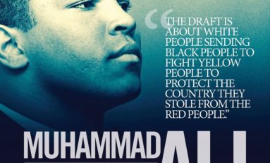 Hommage des Amérindiens.