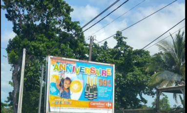 En Guadeloupe Carrefour tel un pédophile viole la Loi Evin