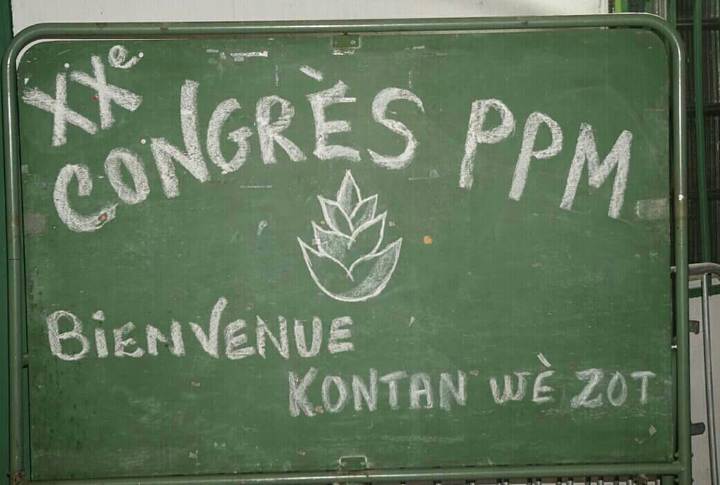 Le kakémono du jour [25/06/16] Congrès du PPM en Martinique