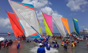 La Coupe de Martinique des Yoles-Rondes à UFR/Chanflor