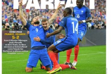 La France voit toujours le verre à moitié vide.