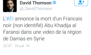 ...Un francais noir non identifié. ..😨😨😠😠