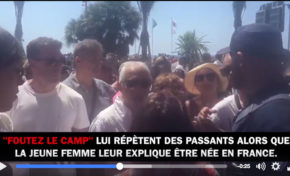 Altercation raciste pendant la minute de silence... Video Not so Nice.