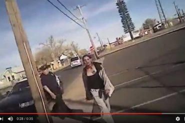 USA : La police descend une femme Amérindienne. 5 balles. (vidéo)