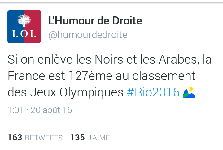 Le tweet du jour [20/08/16] FRANCE