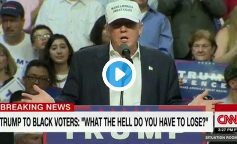 USA - Trump aux Noirs : "Vous n'avez rien à perdre, vous êtes des pauvres"