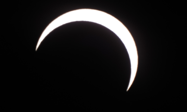 Éclipse annulaire à l'île de La Réunion