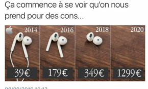 Le tweet du jour  [08/09/16] Apple -  Iphone 7