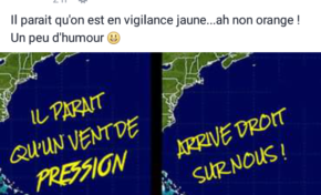 La Martinique est en vigilance orange et...Lorraine m'a tuer