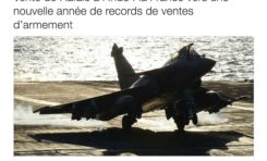 Champagne ! Année record pour les ventes d'armes !