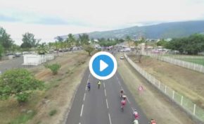 Tour cycliste de l'île de La Réunion le vivre ensemble pédale dans le rougail saucisse (vidéo)