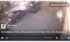 New-York, l'explosion filmée (vidéos)