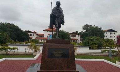 Le Mahatma Gandhi statue non grata au Ghana