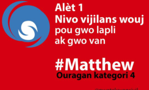 Haïti attend l'ouragan Matthew