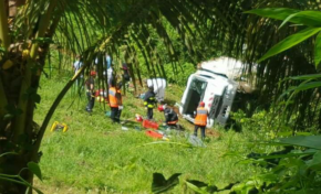 La Martinique tombe du camion