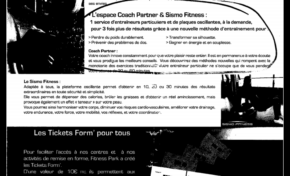 PUBLICITE MENSONGERE ….ou … ARNAQUE A FITNESS PARK GALLERIA