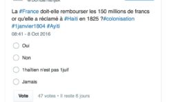 La France doit-elle rembourser Haïti les 21 milliards de $ réclamés en 1825 ?