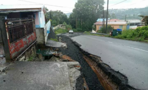 INTEMPERIES DANS LE NORD DE LA MARTINIQUE