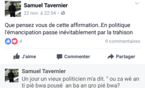 La question de Samuel...