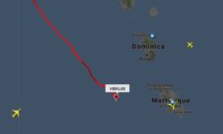 Un ballon de Google pas loin de la Martinique