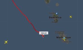 Un ballon de Google pas loin de la Martinique