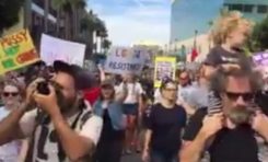 Manif anti-Trump à Los Angeles... 😳 ah oui quand même !