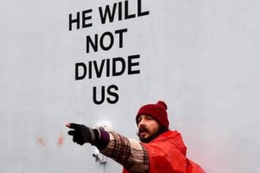 Shia LaBeouf arrêté à New York pendant un live anti-Trump