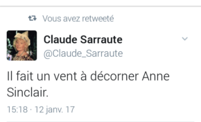 Le tweet du jour [12/01/17] Sarraute