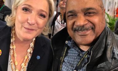 Le selfie de l'anée -Marine Le Pen/Alex Uri