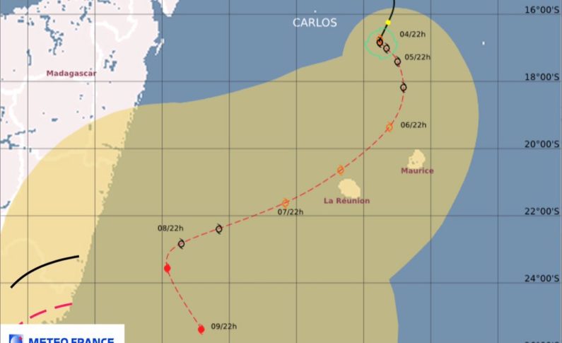 Île de La Réunion : avant que Carlos sans Tana n'arrive
