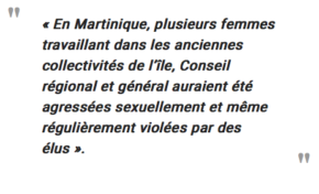 Sexe et politique en Martinique : et si Nilor n'était pas le seul à mettre son phallique bulletin dans l'urne des femmes ?