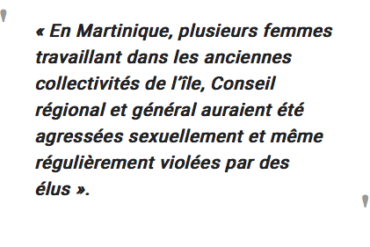 Sexe et politique en Martinique : et si Nilor n'était pas le seul à mettre son phallique bulletin dans l'urne des femmes ?
