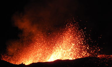 Eruption du piton de la Fournaise - île de La Réunion- Jeudi 02 février 2017