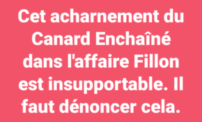 La phrase du jour [08/02/17] Canard Enchaîné
