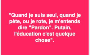 La phrase du jour 07/03/17 - Education