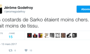 Le tweet du jour 13/03/17 - Costard