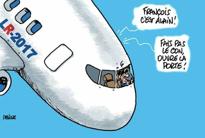 Cette volonté  de voler noue l'avion