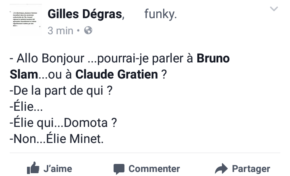 -Allo c'est Élie...