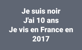 Je suis noir...excès t'es race...etc