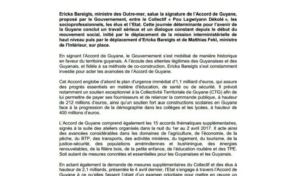 Crise en Guyane : la fin d'un torride coït entre x et y