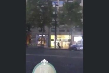 L'attentat sur les Champs-Elysées (vidéo)