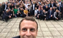 Macron 1er, so white...